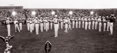 De La Salle, playing concert (New York - Canadian Championships, Rochester, 1960)
Photo by Don Daber
Keywords: 1960