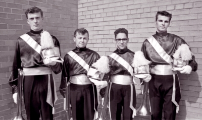 Toronto Optimists members L-R: Len Perrin, ?, ? Ron Cook? (1961)
Photo by Don Daber
Keywords: 1961