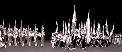 LaSalle Cadets (on retreat, Porter Stadium, June 7 1969)
Photo by Eric McConachie
Keywords: 1969