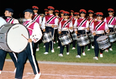 LaSalle Cadets leaving retreat (Nationals, Varsity Stadium, Toronto, 1970)
Photo by Eric McConachie
Keywords: 1970
