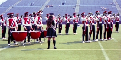 LaSalle Cadets (prelims to Nationals, CNE, Toronto, 1973)
Photo by Eric McConachie
Keywords: 1973
