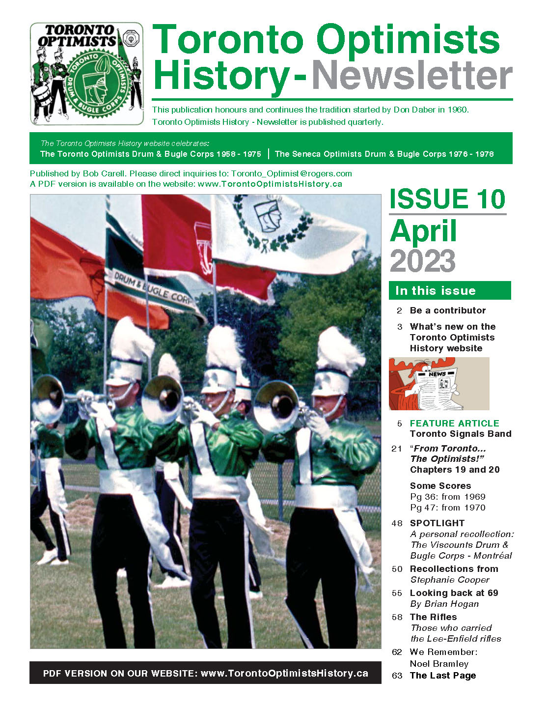 graphic for April 2023 newsletter